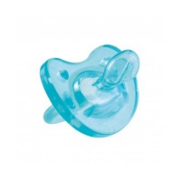 CHICCO SUCCHIETTO PHYSIO SOFT SILICONE BLU 0-6M